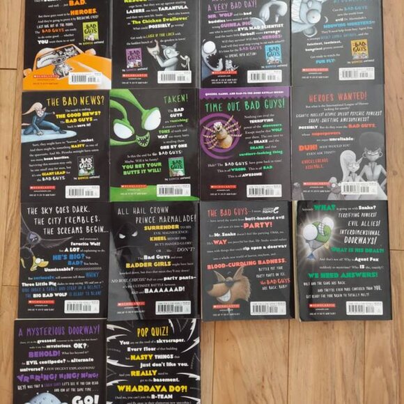 Bad Guys books 1-14 grades 2-4 - Picture 2 of 2